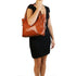Ilenia - Leather shoulder bag
